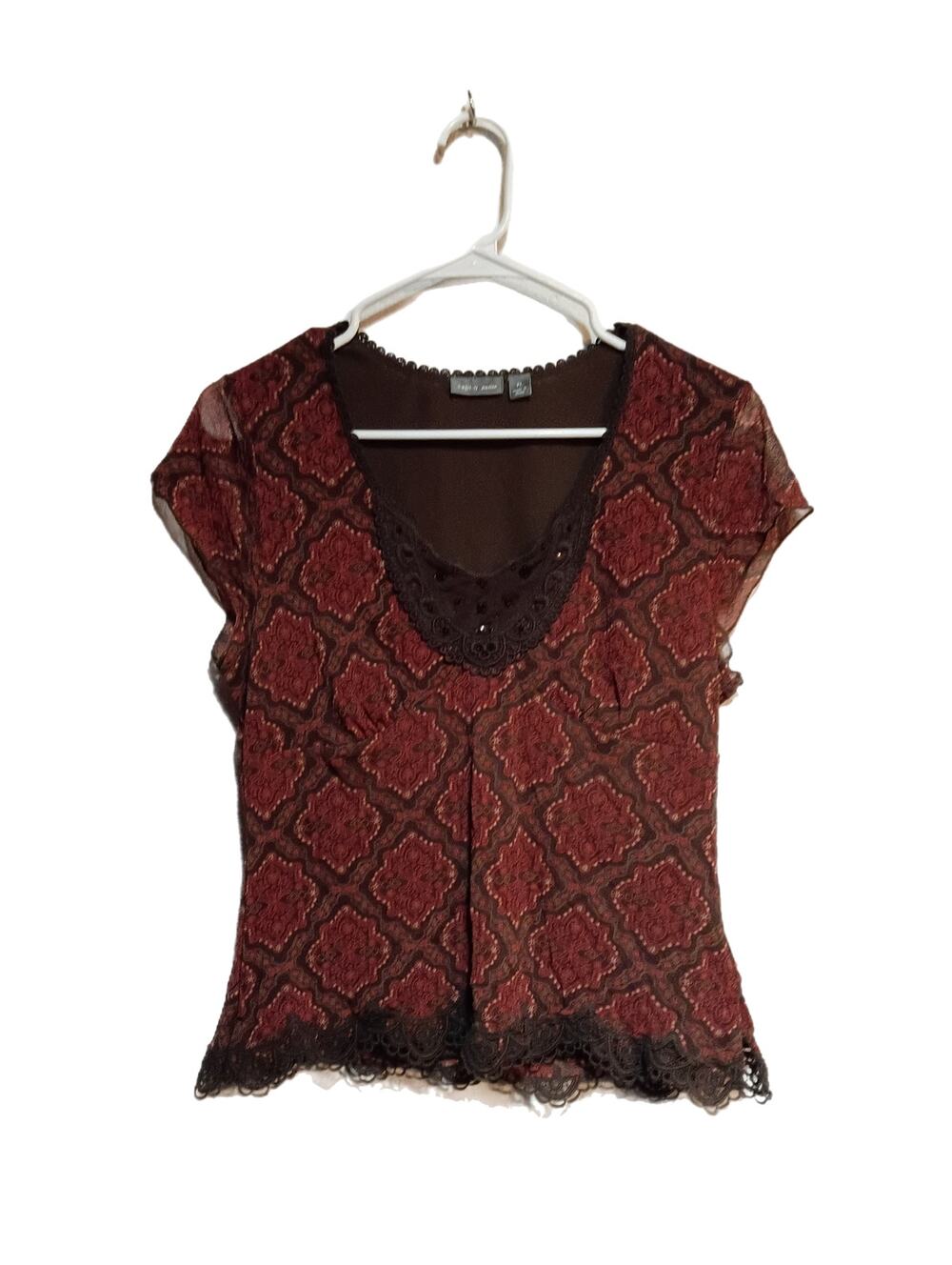 Apt 9 Women's Shirt Size Large Petite